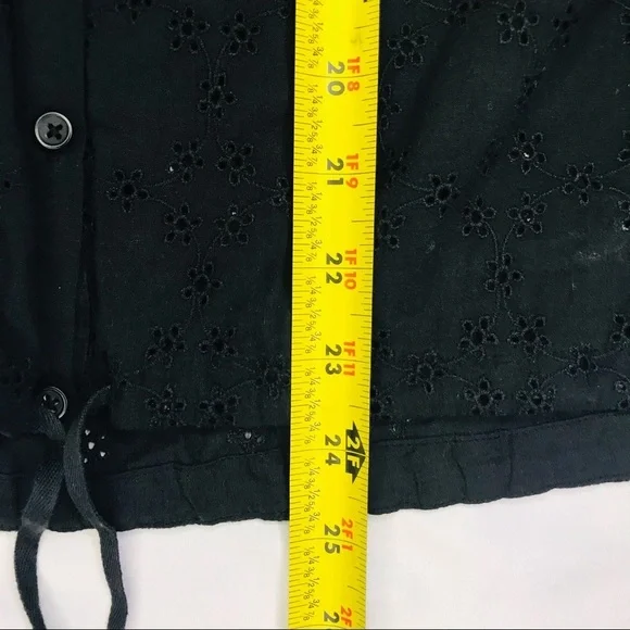 Free People Floral Eyelet Stars Align Blouse....Size M NWT - Picture 13 of 13